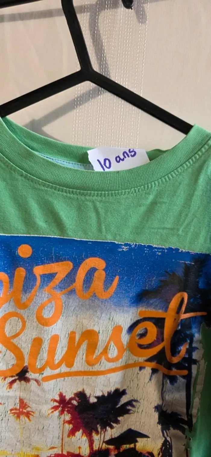 Tee-shirt 10ans 134 140cm - photo numéro 4