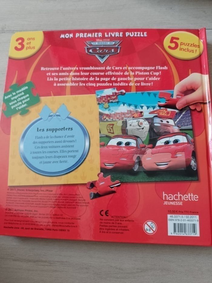 Livre puzzles Cars - photo numéro 2