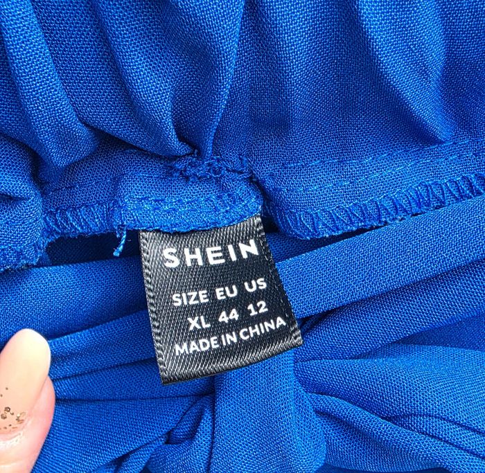 Pantalon fluide bleu électrique - photo numéro 2