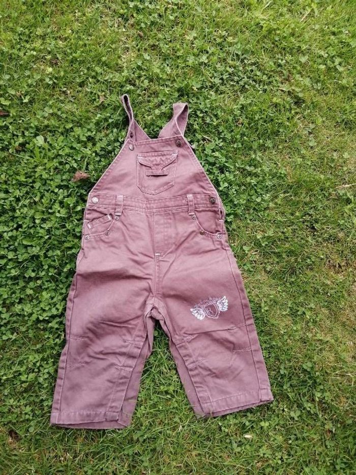 salopette marron 12 mois kiabi