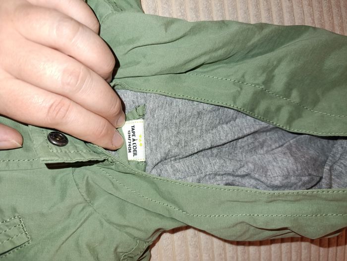 Coupe vent tape à l'oeil taille 12 mois - photo numéro 2