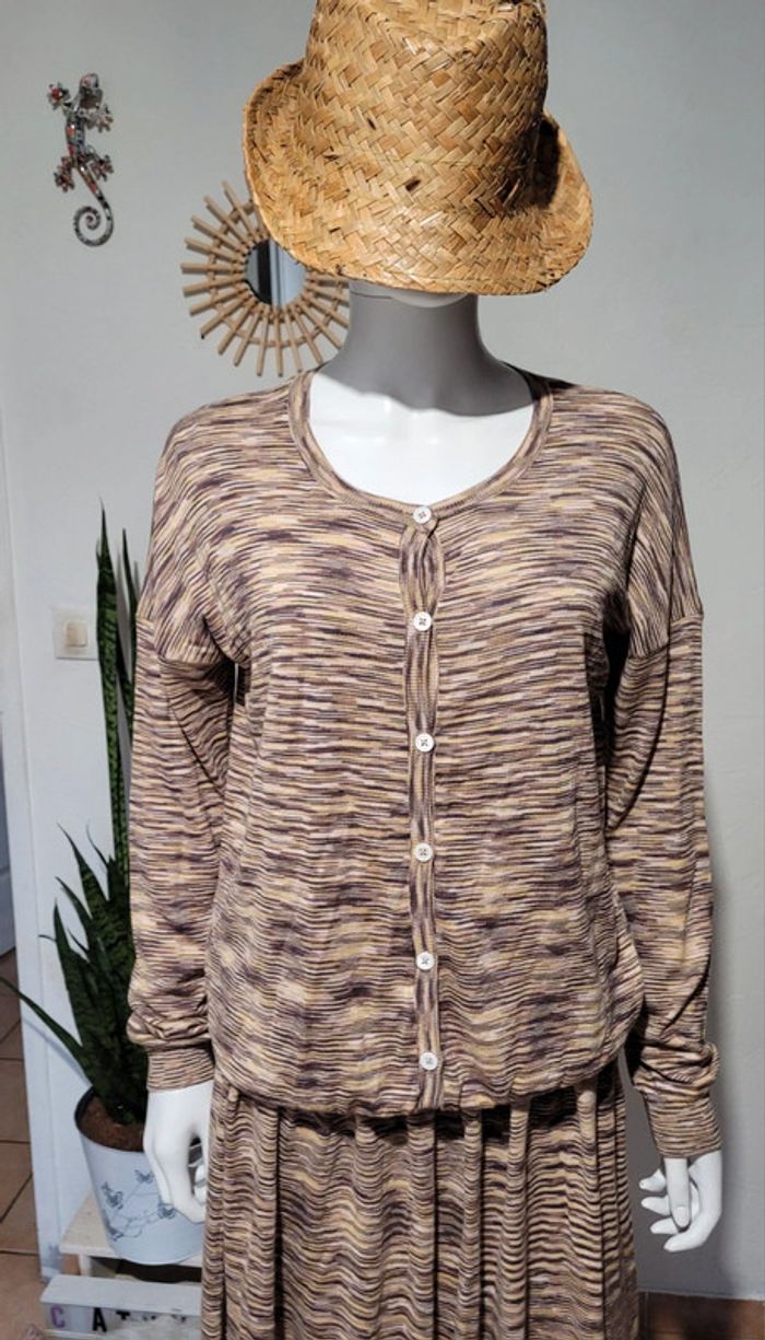 Ensemble jupe gilet - photo numéro 2