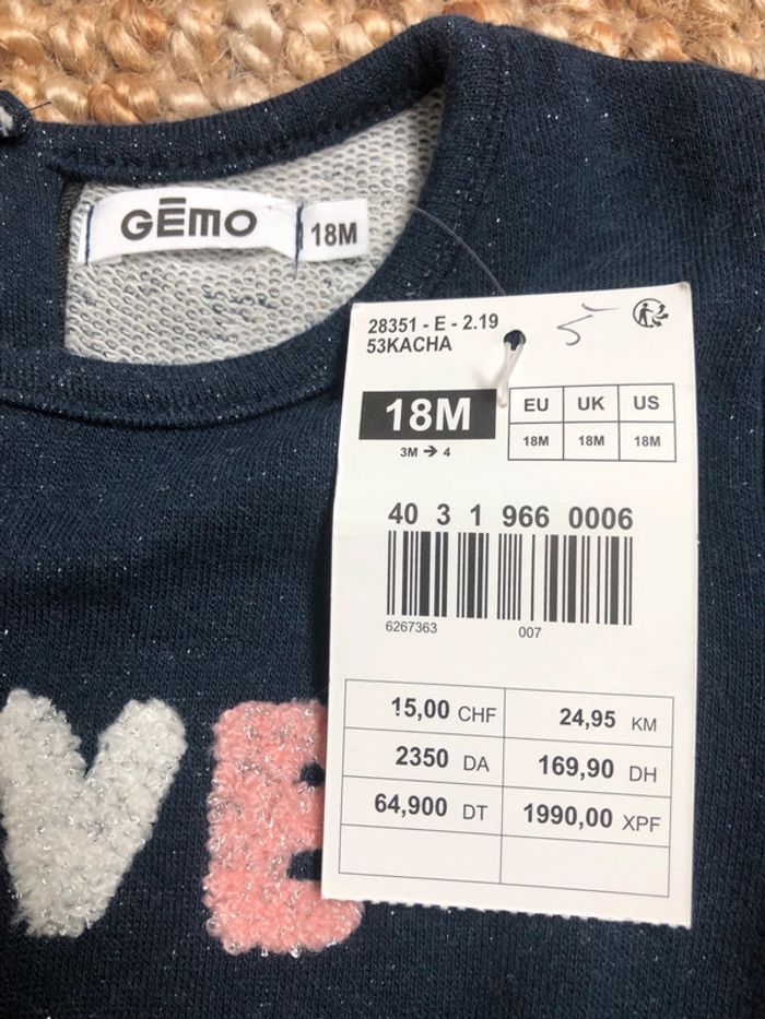 Robe 18 mois gemo - photo numéro 2