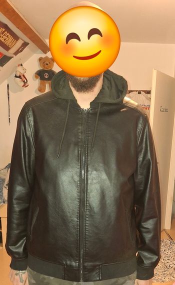 Blouson imitation cuir