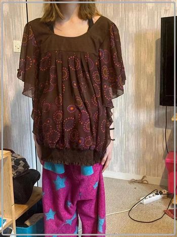 Blouse transparente taille 46 marque blancheporter