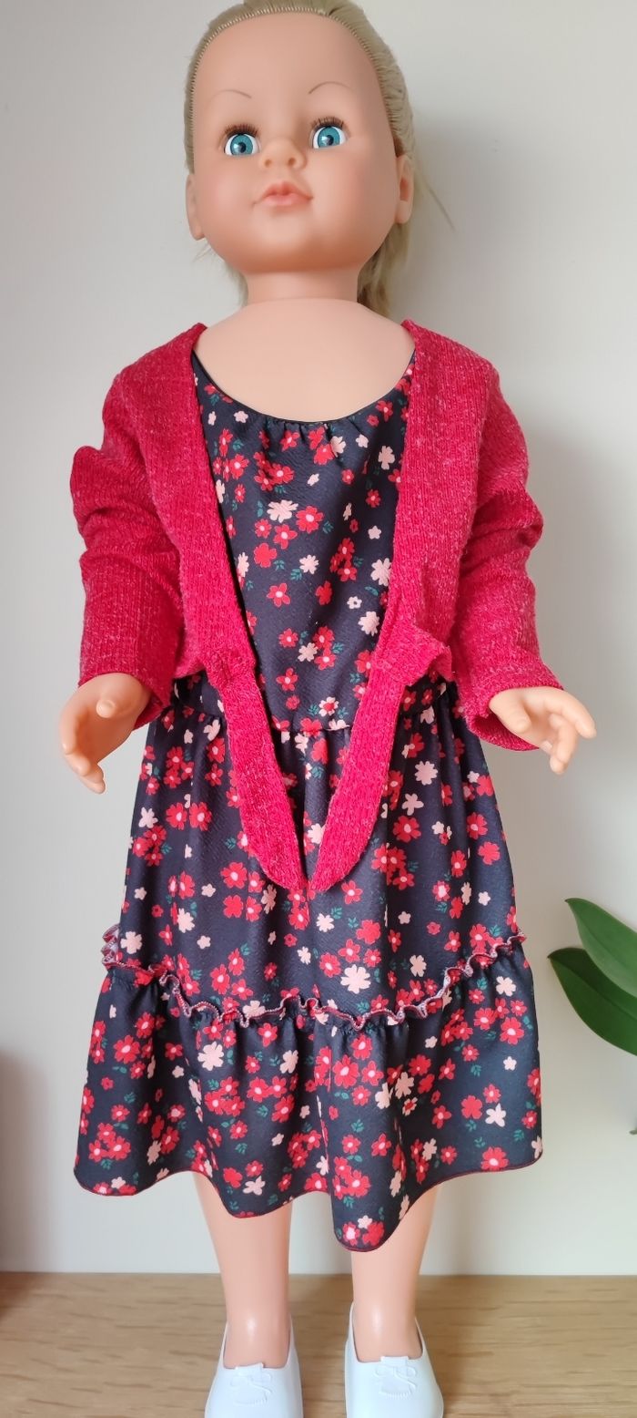 🌸 Robe fleurie effet 2 en 1 - P'tit Môme - 3 ans 🌸 - photo numéro 4