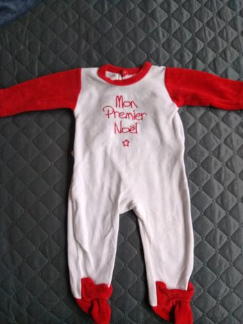 Pyjama noël, taille 6 mois