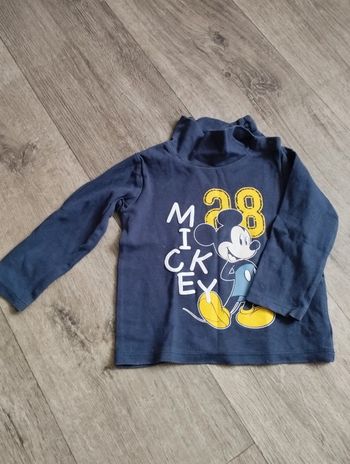 Col roulé mickey