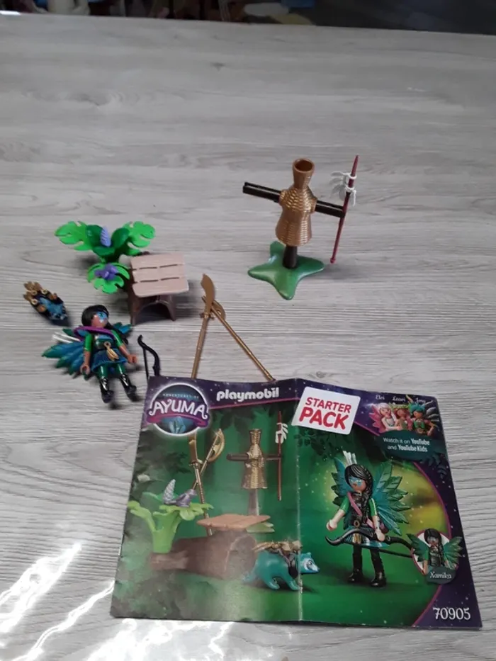 Ayuma Starter Pack Knight Fait y avec Raton Laveur