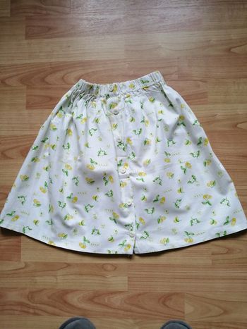 Jupe faite main 4/8 ans