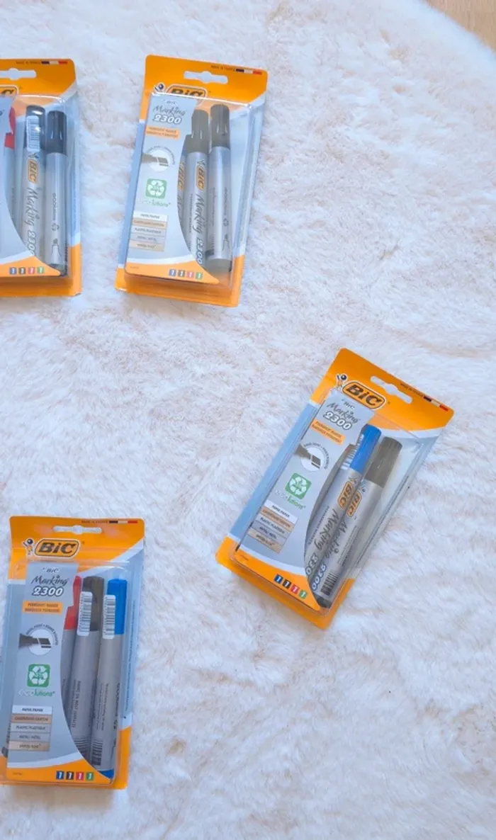Lot de 20 BIC Marking 2300 ECOlutions Marqueurs Permanents - photo numéro 4