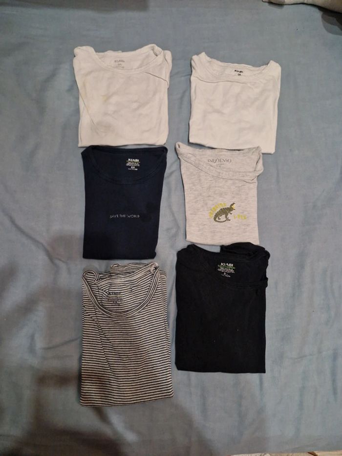 Lot de sous Tee-shirt 6ans - photo numéro 2