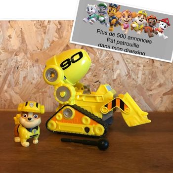 Idée Cadeau 🎁 Véhicule avec Ruben avec 1 flèche de la Pat Patrouille Paw Patrol