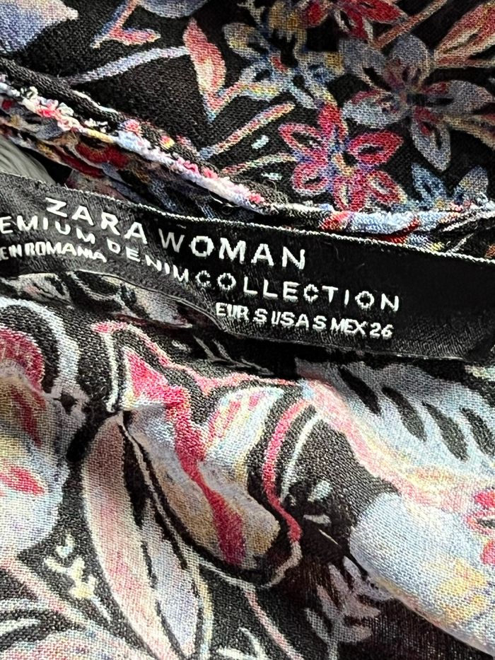 Chemisier à motifs Zara S - photo numéro 4