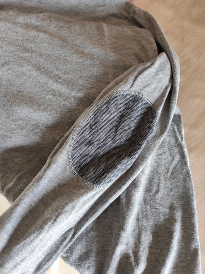 Pull col V homme M - photo numéro 4