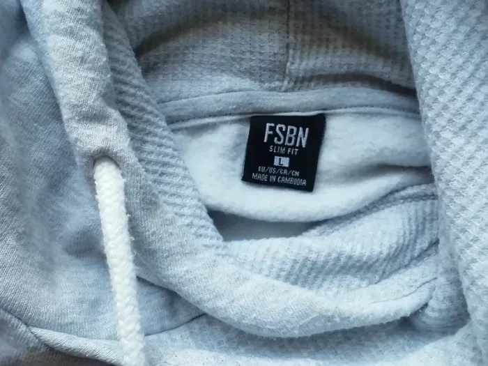 Sweat à capuche mixte FSBN Taille L. - photo numéro 4