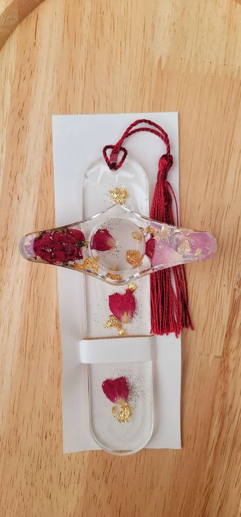 Marque page et bague de lecture 