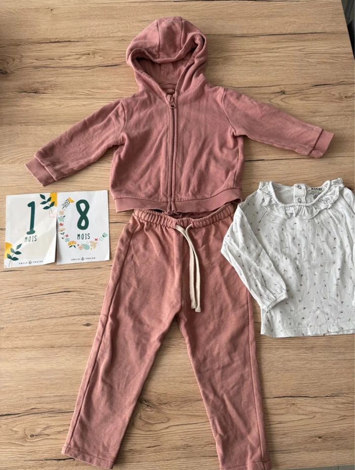 Lot de 15 vêtements bébé fille 18 mois - photo numéro 7
