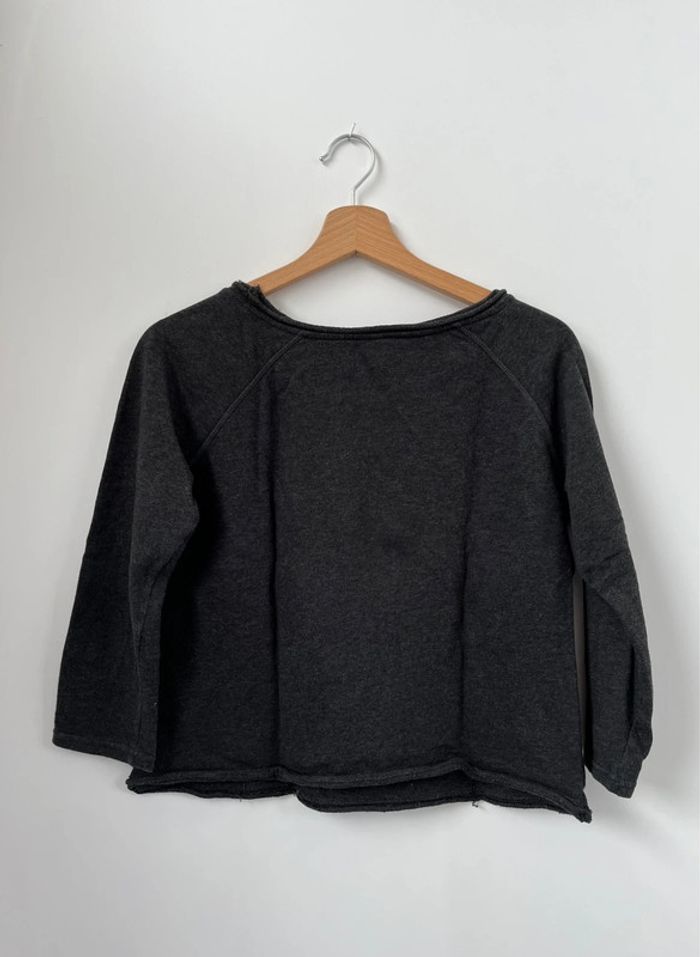 Pull manches 3/4 gris Naf Naf - photo numéro 5