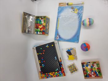Lot de jouets de constructions, créatifs et casse-têtes