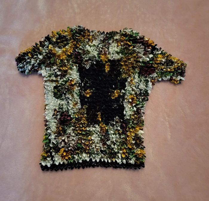 Top femme froissé élastique original - photo numéro 3