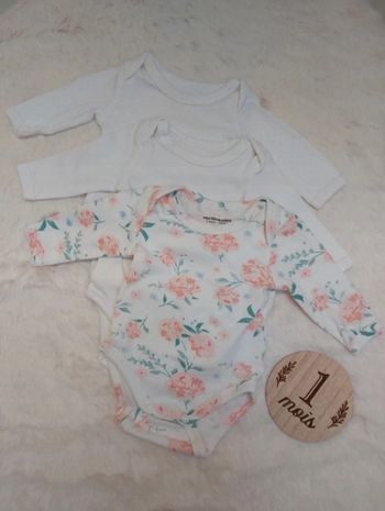 L9t de 3 bodies manches longues