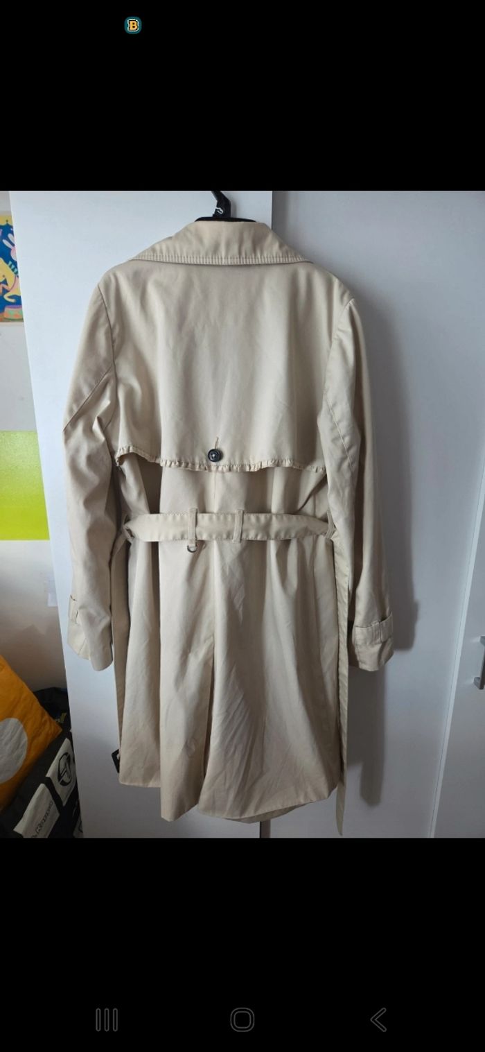 Trench beige h&m 42 - photo numéro 8