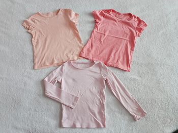 Lot 3 t-shirt manches courtes et longues