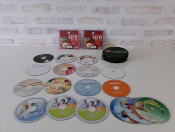 Lot CD Vierge et CD - DVD