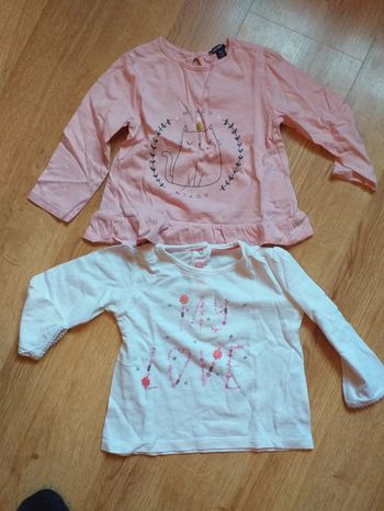Lot de 2 haut taille 18 mois