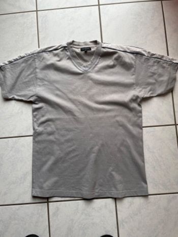 Tee-shirt coton col v