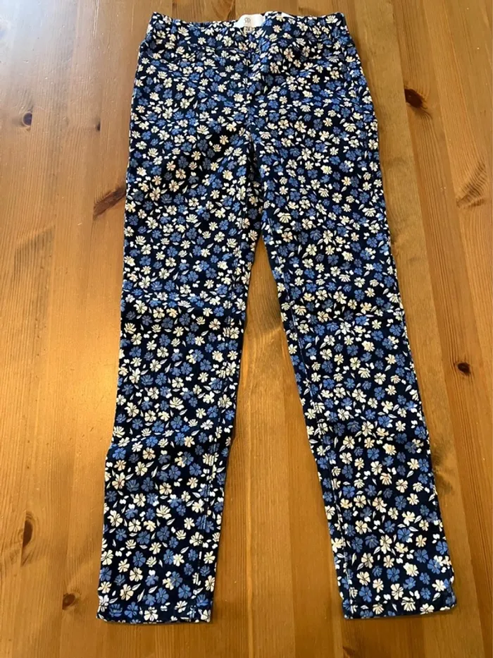 Jegging fleuri 7 ans