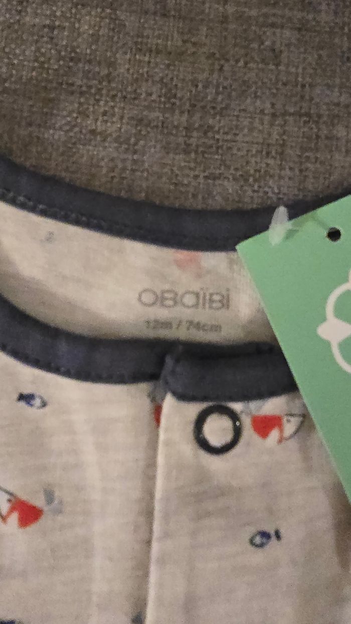 Neuf (non porté) 💙🤩😍🏷 superbe pyjama mi saison 12mois Garçon 💙🤩😍👍 - photo numéro 4