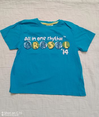 FIFA t shirt brasil manches courtes
