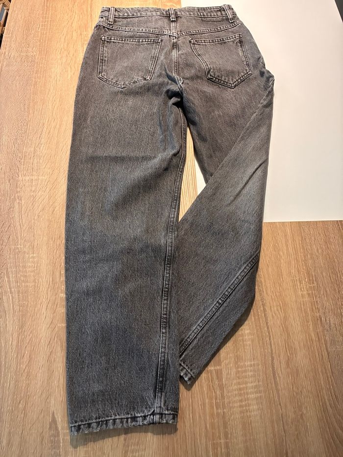 Jean mom Mango gris - photo numéro 3