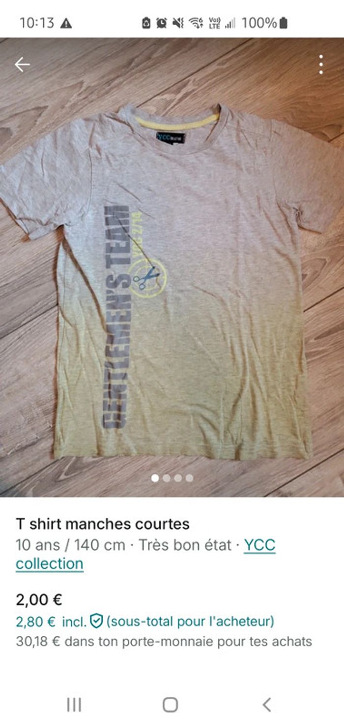 Lot 11 t shirts et polos manches courtes - photo numéro 5
