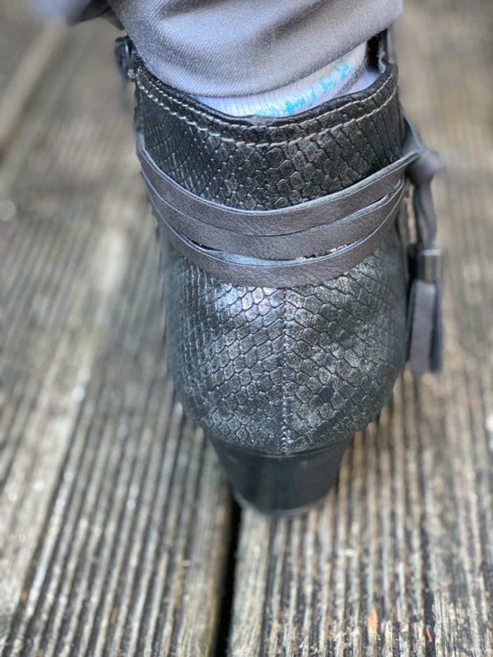 Bottines gris 38 Vice Versa (100) - photo numéro 3