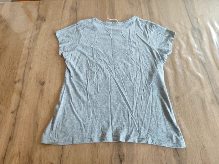 T-shirt Atmosphere Gris, Taille 44 - Message Inspirant ! - photo numéro 3