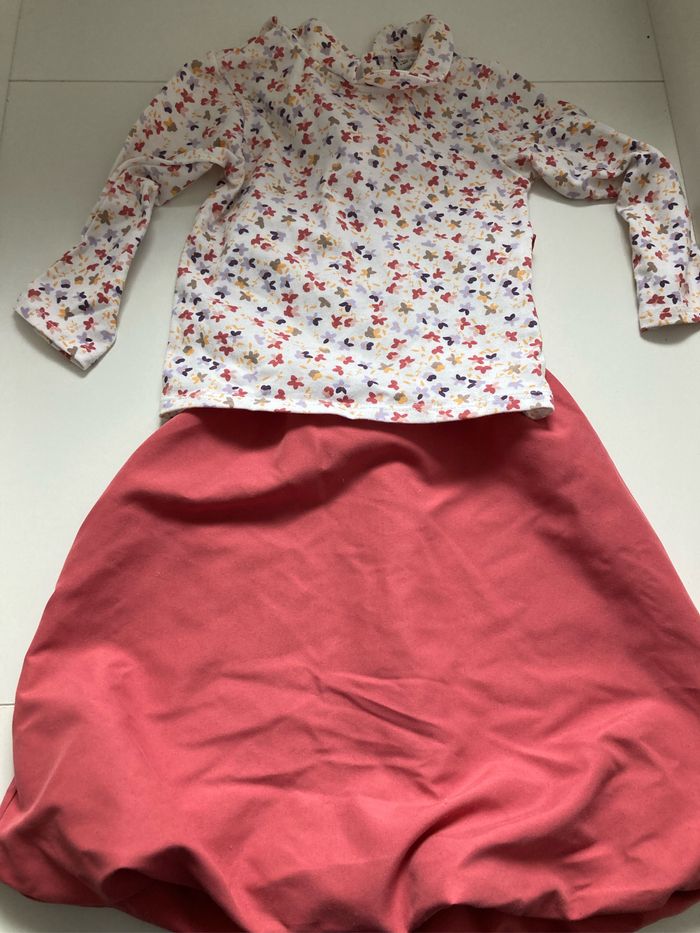 Ensemble robe et haut manches longues