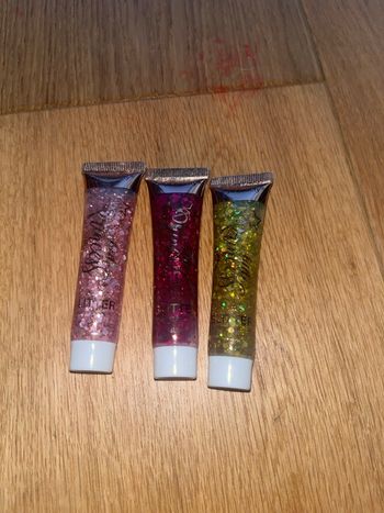 Lot paillettes visage et corps 