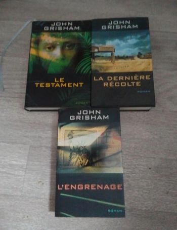 Lot livres Jhon Grisham