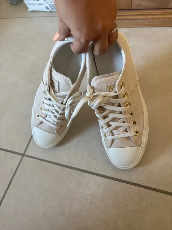 Converse rose pale - photo numéro 4
