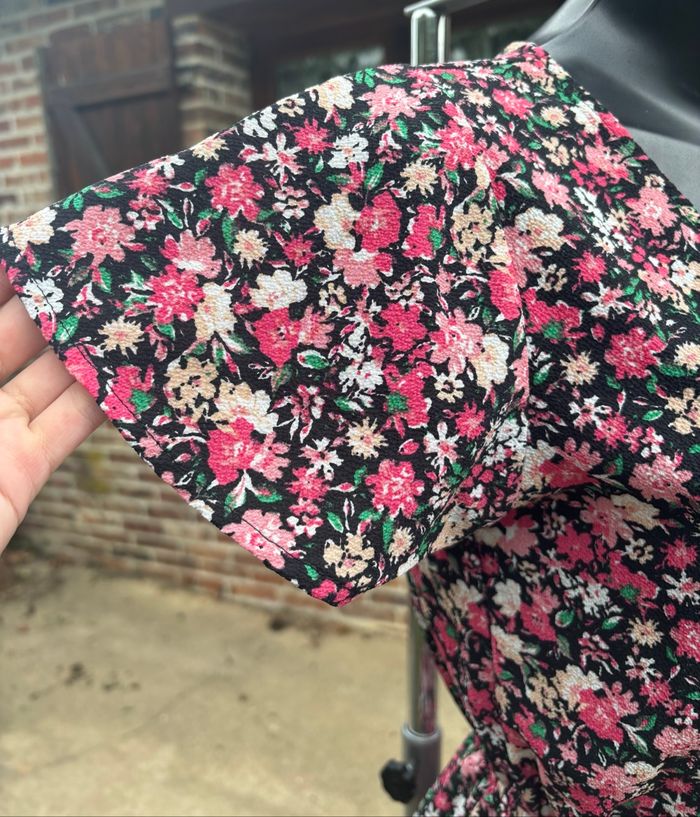 Robe à motif floral – Taille 36 – Liz Devy - photo numéro 4