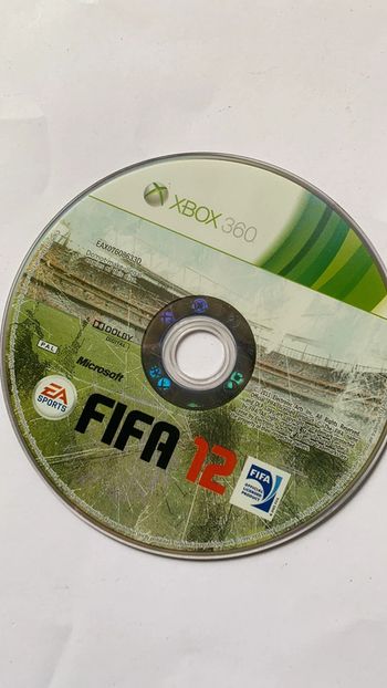 fifa 12 Xbox 360 sans boîte