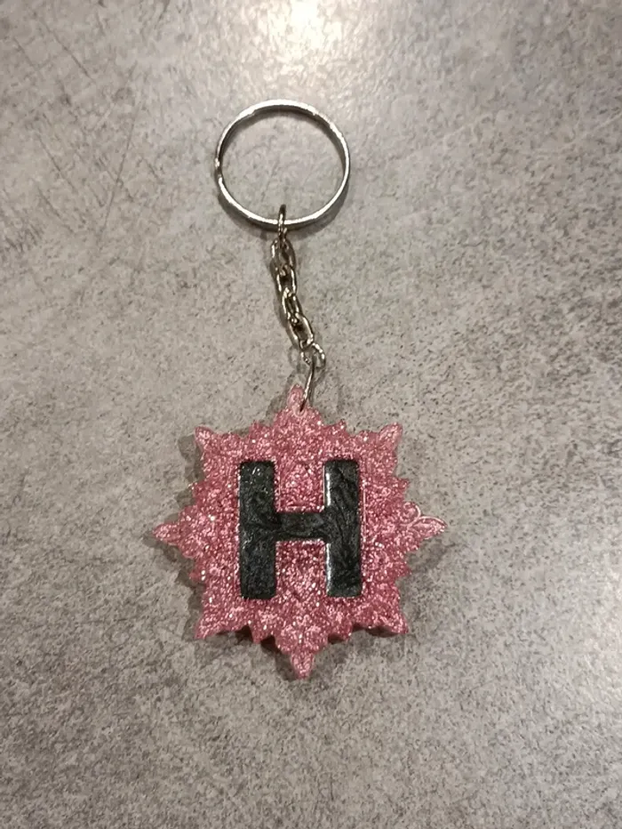 Porte clé lettre