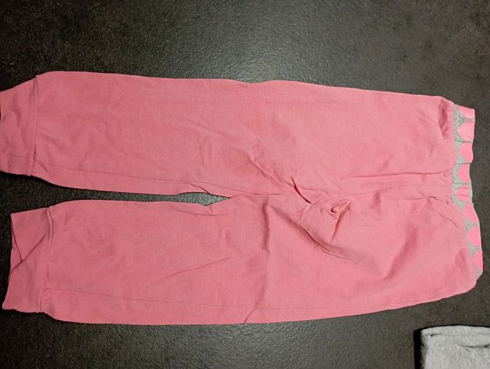 Pyjama coton Kitchoun rose gris coeur - photo numéro 7