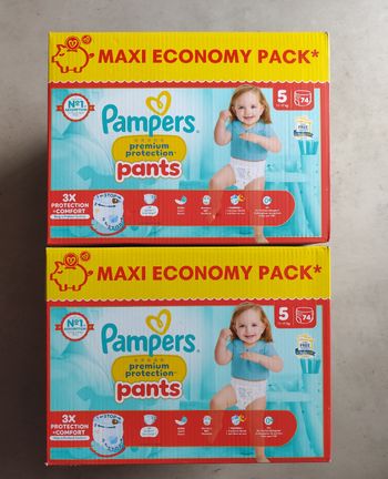 Couches Pampers premium pants