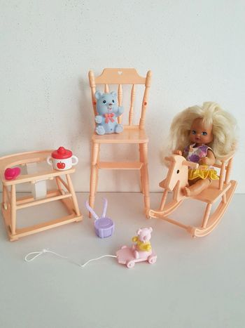 Barbie nurserie bébé