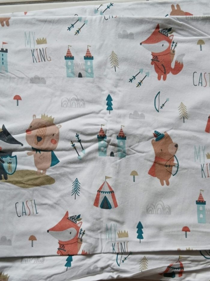 Housse de couette 1 place Animaux - photo numéro 2