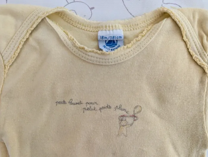 Lot de 2 bodies manches courtes Petit Bateau - photo numéro 7